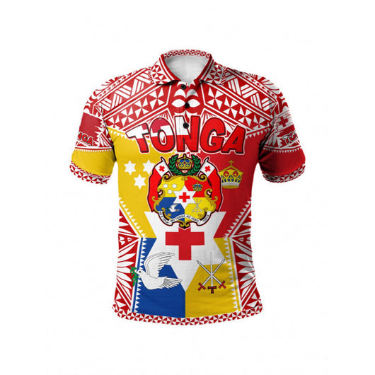 Polo Gráfico Hawaiian Tonga para Hombre - Image 4