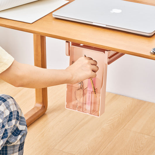 Organizador Oculto Bajo Escritorio con Cajón Deslizable - Image 3