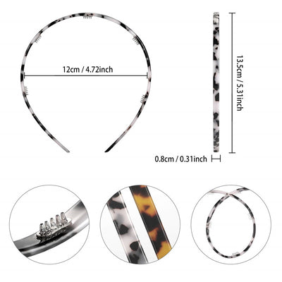 Aro para el Cabello de Acetato Europeo - Estilo Refinado para Mujeres - Image 13