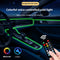 Luz de Ambiente para Auto 64 Colores con Fibra Óptica