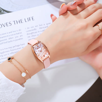 Reloj de Pulsera Cuadrado Elegante con Correa de Poliuretano - Image 11