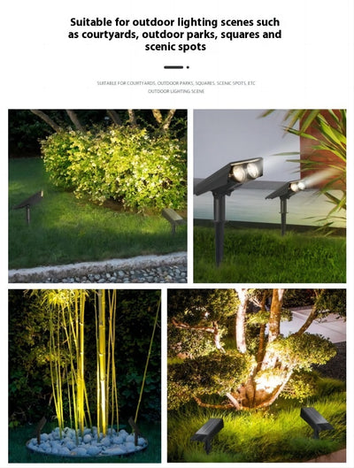 Lámpara Solar de Proyección para Jardín Exterior Resistente al Agua - Image 12