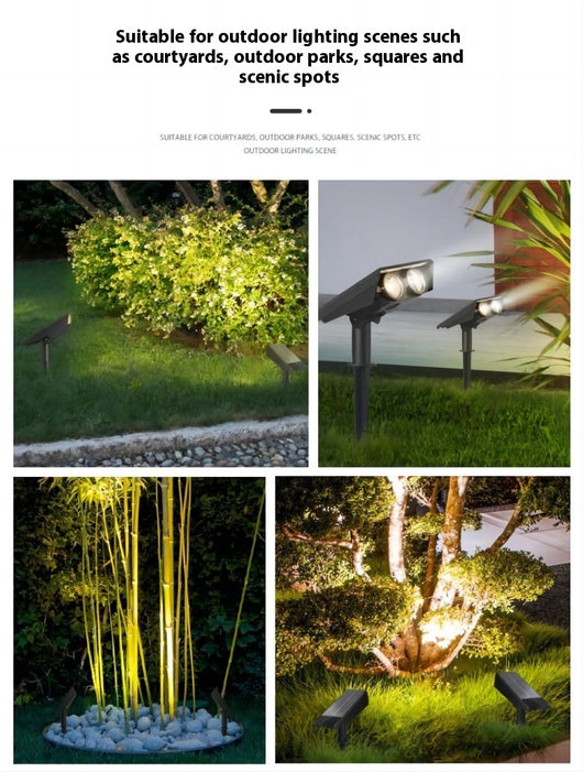 Lámpara Solar de Proyección para Jardín Exterior Resistente al Agua - Image 12