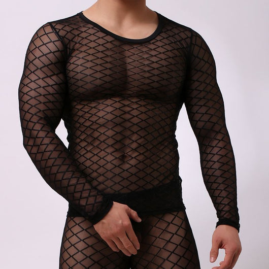 Playera de Malla Manga Larga - Image 2