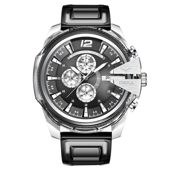 Reloj de Cuarzo Impermeable Unisex con Correa de Plástico - Image 24