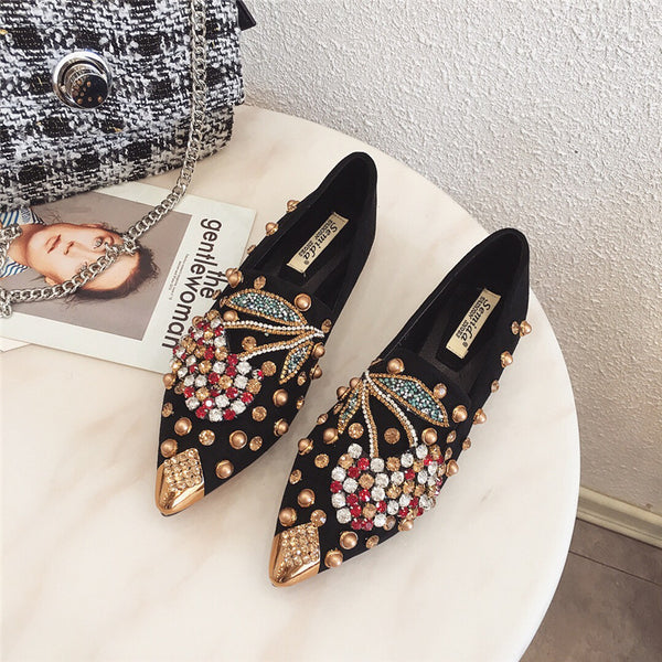 Zapatos Planos de Punta Fina - Diseño Elegante y Versátil