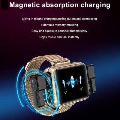 Pulsera Inteligente con Auriculares Bluetooth TWS - Image 3