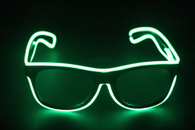 Gafas LED EL Wire 7 Colores Intermitentes - Accesorios Luminosos para Fiestas - Image 6