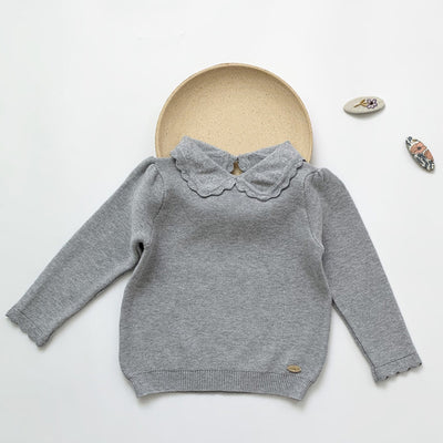 Suéter de Punto para Niña con Encaje y Mangas Largas - Image 20