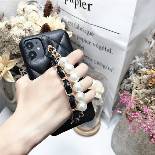 Funda para teléfono con pulsera de perlas - Image 3