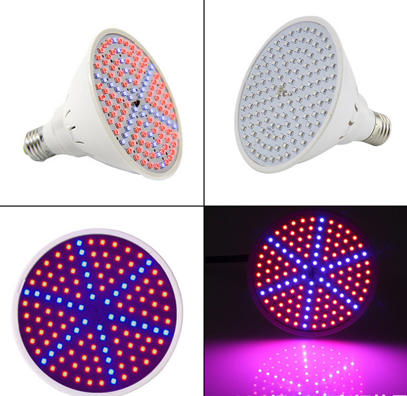 Lámpara LED de Cultivo Rojo-Azul para Plantas de Interior y Invernadero