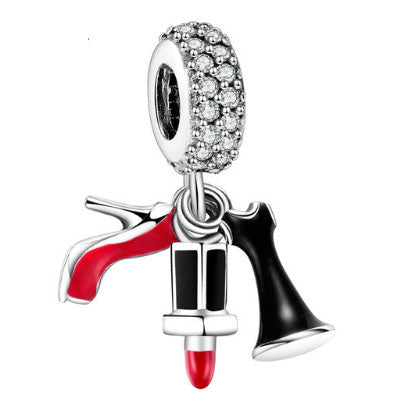 Aretes Colgantes con Charm de Granos - Collar Labial - Image 12