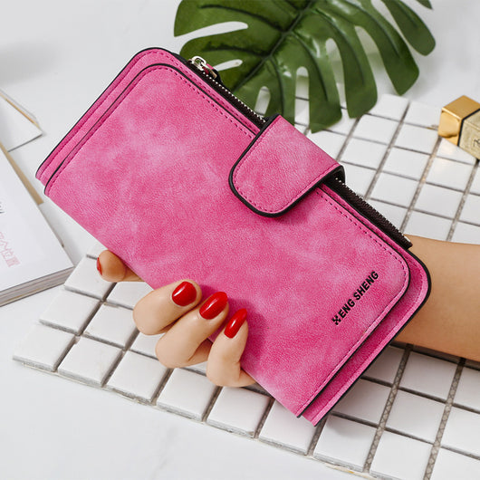 Cartera Larga Coreana de Diseño Moderno - Image 10