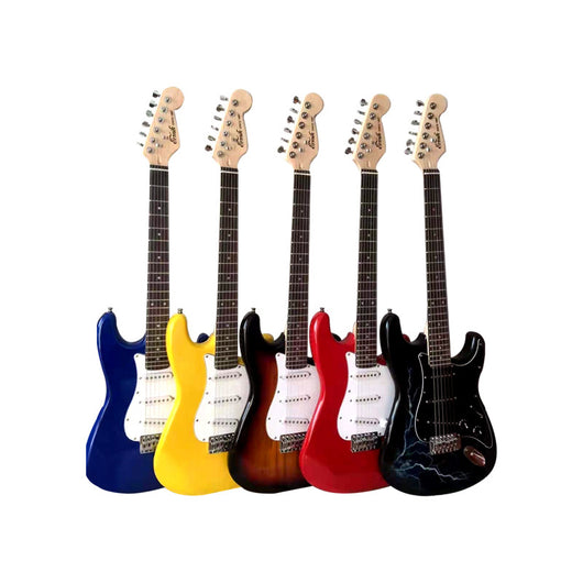 Guitarra Eléctrica Estilo ST Lightning Multicolor para Principiantes - Image 7