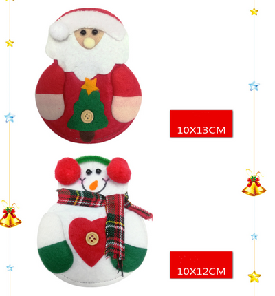 Portacubiertos Navideños de Papá Noel para Decoración de Mesa - Image 14