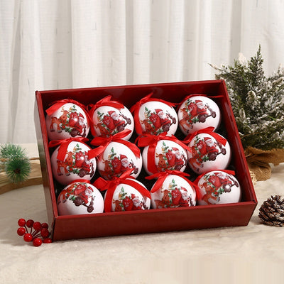 Bola Navideña de Impresión Exquisita - Adorno para Árbol de Navidad - Image 7