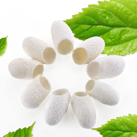 Set de 20 Bolas de Seda Natural para Limpieza Facial - Image 3