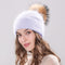 Boina de Conejo Angora para Niña - Gorro Otoñal Elegante