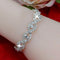 Pulseira de Cristal Pulseira de Diamantes Cintilantes Pulseira Feminina Simples Pulseira de Cristal Pulseira de Diamantes Cintilantes Pulseira Feminina Simples Como na foto
