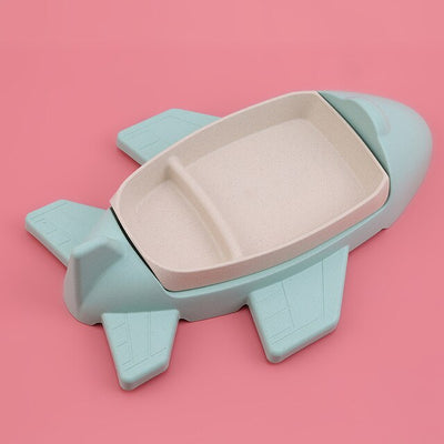 Plato Infantil con Diseño de Avión - Image 4