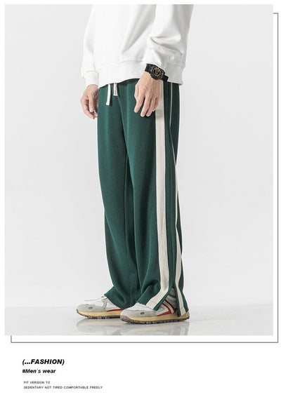 Pantalones Casuales Hombre Rayas Finas - Image 19