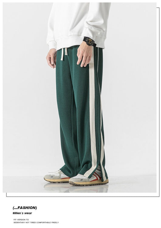 Pantalones Casuales Hombre Rayas Finas - Image 19