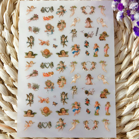 Stickers de Uñas Angel Baby Japoneses - Image 11