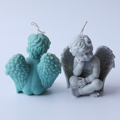 Molde de silicona para velas de ángel - Image 2