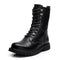 Men's Leather Military Boots with Winter Lining