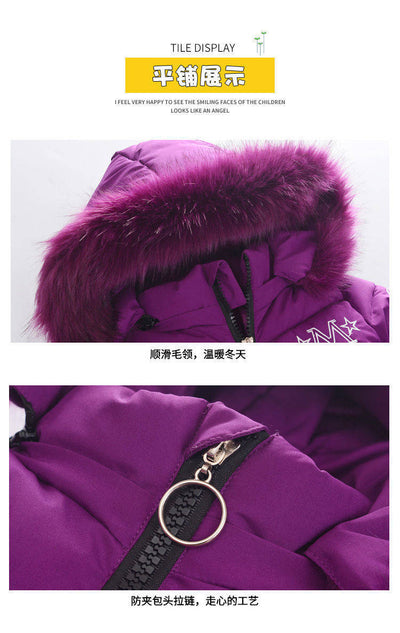Abrigo Acolchado de Algodón para Niña Estilo Coreano - Image 13