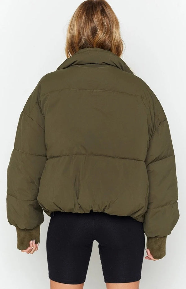 Chaqueta Deportiva Acolchada Estilo Europeo y Americano