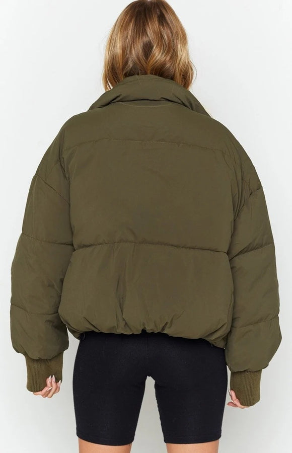 Chaqueta Deportiva Acolchada Estilo Europeo y Americano