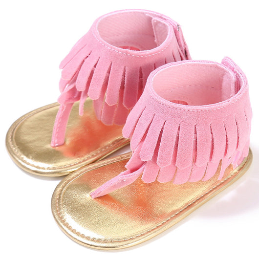 Sandalias Infantiles de Verano con Flecos Retro - Niñas - Image 6