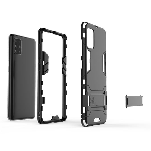 Funda Protectora 2 en 1 con Soporte para Samsung Galaxy A51 - Resistencia Anticalda - Image 8