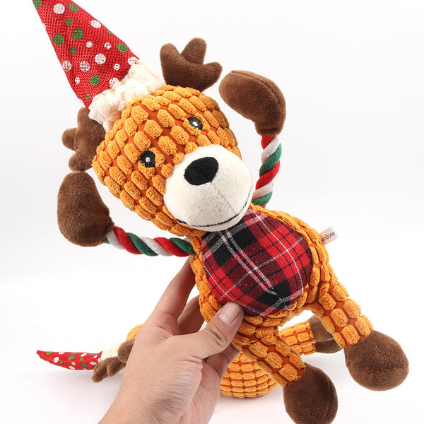 Juguete Peluche Reno Navideño con Sonido