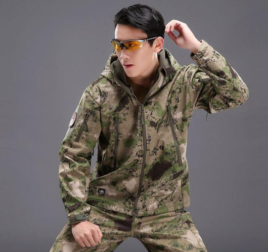 Chaqueta Táctica Softshell Shark Skin TAD V4 Impermeable para Hombre - Image 10