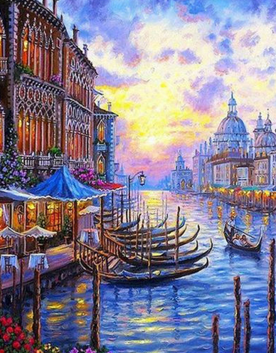 Pintura por Números - Paisaje Urbano 4