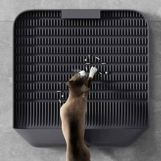 Arenero para Gatos con Pedal y Tapete Absorbente - Image 3