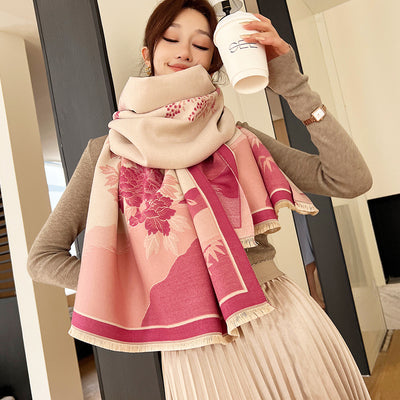 Chalina Estampada de Cashmere Artificial - Perfecto para Aire Acondicionado - Image 19