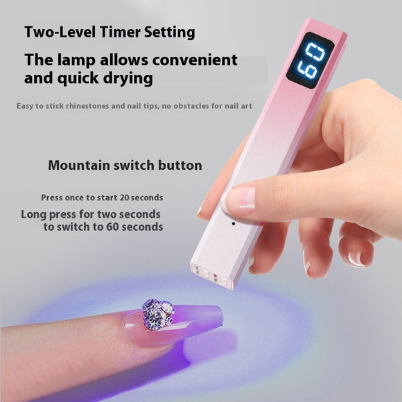 Lámpara LED de Fotopolimerización para Uñas de Gel - Alta Potencia