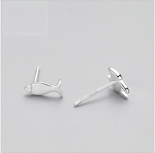 Aretes de Plata 925 Asimétricos con Diseño de Gato y Pez - Joyería Personalizada para Mujeres - Image 5