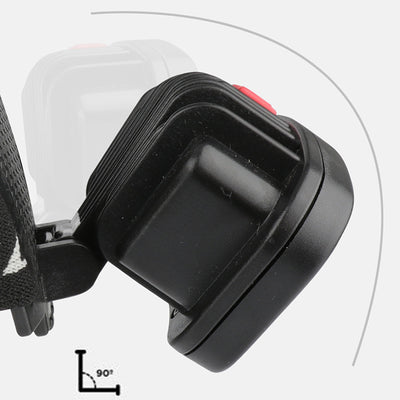 Linterna Frontal LED COB de Largo Alcance con Batería Recargable USB - Image 2