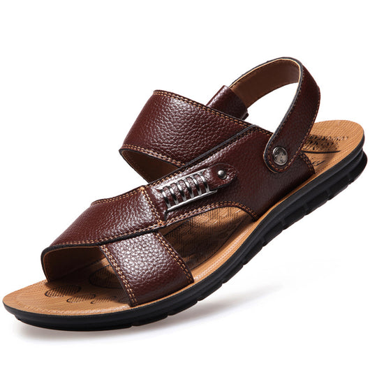 Sandalias de Cuero para Hombre - Zapatos de Playa Cómodos - Image 7