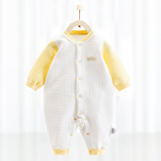 Pijama Térmico de Algodón y Seda para Bebé Recién Nacido - Image 12