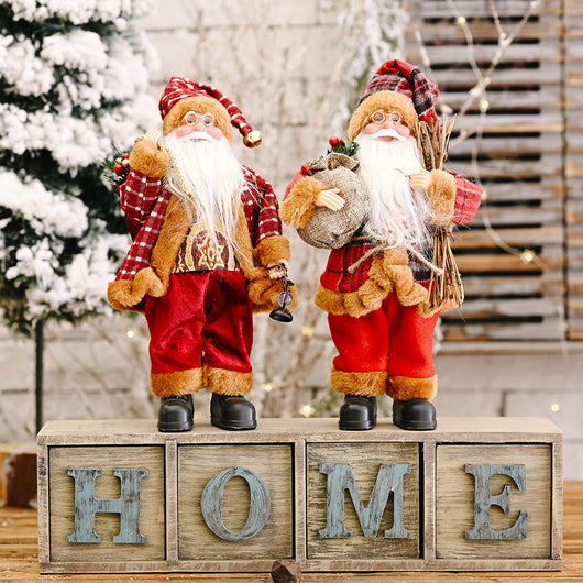 Figura Decorativa de Santa Claus de Pie - Image 5