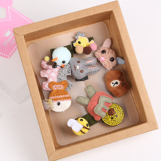 Set de 10 Pasadores para Niña - Colores Variados - Image 5