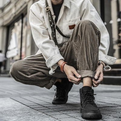Botas Martin para Hombre - Zapatos de Otoño Resistentes y Elegantes - Image 2