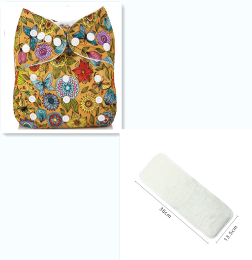 Pañales de Tela Reutilizables para Bebé - Image 36