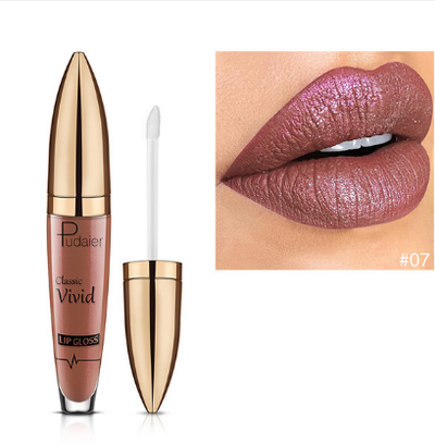 Brillo Labial Perlado Mate Pudaier - Larga Duración sin Transferencia - Image 18
