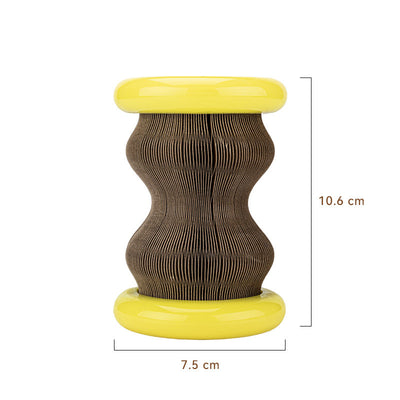 Órgano Mágico para Gatos - Rascador de Cartón Ondulado con Rueda Interactiva - Image 7